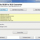 Batch Convert XLSX to XLS screenshot