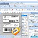 Barcode Label Software for Banks screenshot