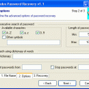 Paradox Password Recovery screenshot