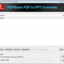 PDFBeam PDF to PPT Converter screenshot