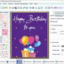 Birthday Invitation Card Printing Tool screenshot