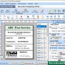Postal Barcode Labels Maker screenshot