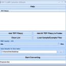 TIFF To BMP Converter Software screenshot