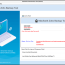 MacSonik Zoho Backup Tool screenshot