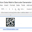 Sheets Data Matrix Script for Google screenshot