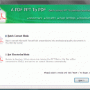 A-PDF PPT to PDF screenshot