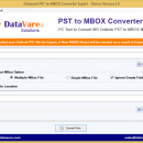 DataVare PST to MBOX Converter Expert screenshot