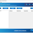 Sysinfo VCF to CSV Converter screenshot