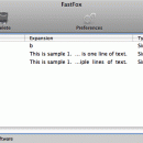FastFox Text Expander for Mac screenshot