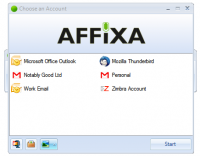 Affixa screenshot