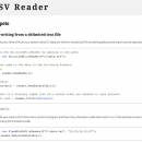 C# CSV Reader screenshot