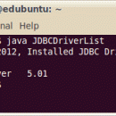DTM JDBC Driver List screenshot