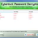 Password Decryptor for Cyberduck screenshot