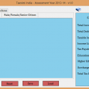 Taxnimi India - Assessment Year 2013-14 screenshot