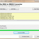 MSG to MBOX Batch Converter screenshot