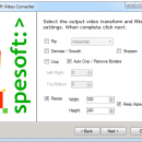 Spesoft Free Video Converter screenshot