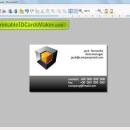 Creating Business Card screenshot