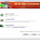 Boxoft All to Wav Converter screenshot