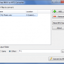 Free WAV to MP3 Converter screenshot