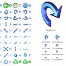 Navigation Icon Set screenshot