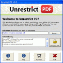 PDF Print Unlocker screenshot