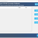 EPUB Converter Tool screenshot