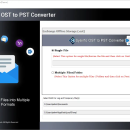 OST to PST Conversion Tool screenshot