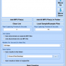 Create Preview Of Multiple MP3 Files Software screenshot