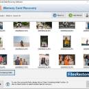 Memory Card File Restore Software screenshot