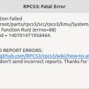 RPCS3 screenshot