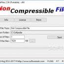 NonCompressibleFiles Portable screenshot