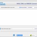ToolsCrunch Mac EML to MBOX Converter screenshot