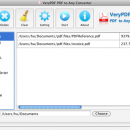 VeryPDF PDF to Any Converter for Mac screenshot