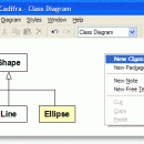 Cadifra UML Editor screenshot
