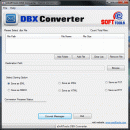 DBX File Recovery Tool screenshot