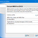 Convert MBOX to DOCX for Outlook screenshot