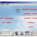 ClickWork screenshot