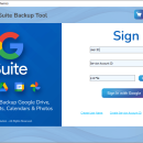 Google Workspace Backup Software screenshot