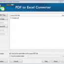 MicroPDF PDF to Excel Converter screenshot