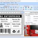 Industrial Barcode Label Making Tool screenshot