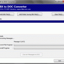Convert DBX to Word screenshot