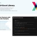 The C# Excel Library screenshot