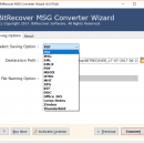 Convert MSG to EMLX screenshot
