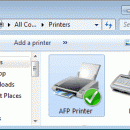 AFP Printer Driver for Windows screenshot