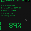 Battery limiter screenshot