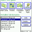LingvoSoft FlashCards English <-> Lithuanian for Pocket PC screenshot
