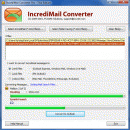 Export Messages from IncrediMail to Windows Live Mail screenshot