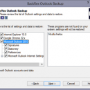 BackRex Outlook Backup screenshot