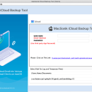 MacSonik iCloud Backup Tool screenshot