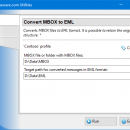 Convert MBOX to EML for Outlook screenshot